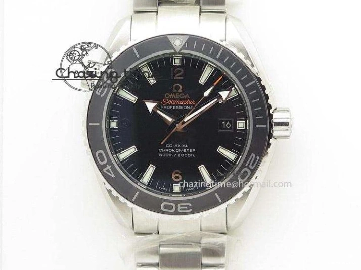 0327 Thermal Speedmaster ’57 Co-Axial SS RG OMF 1:1 Best Edition White Dial On SS RG Bracelet A9300 (Free Leather Strap) 8074